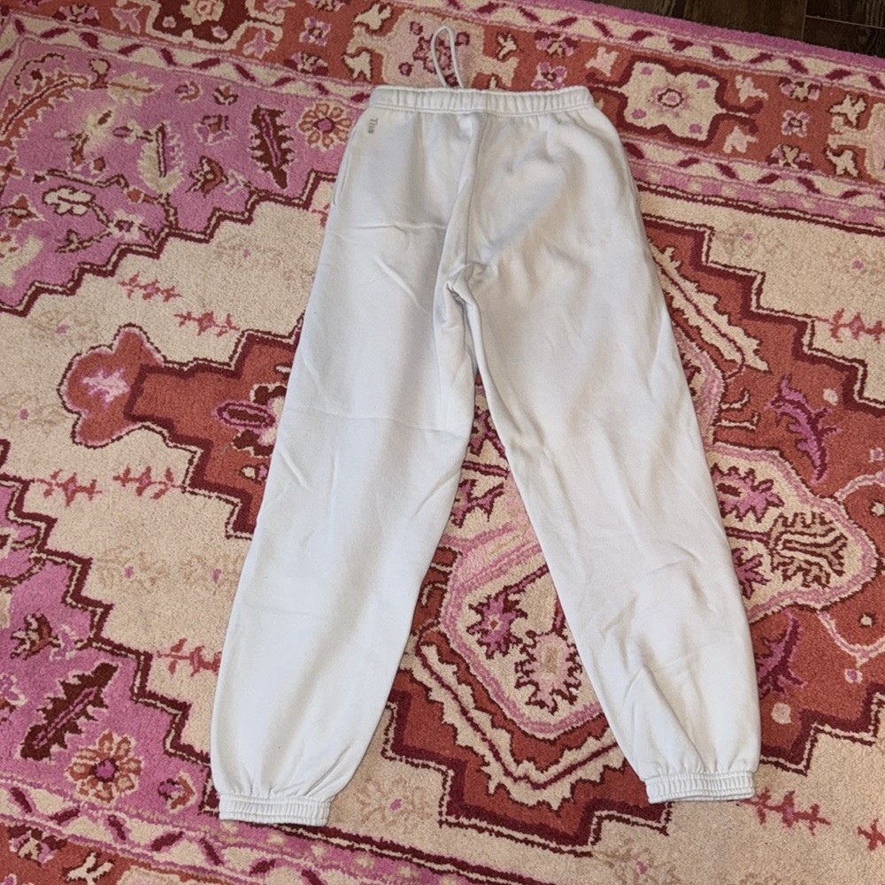 Aritiza TNA Cozy Mega light blue Joggers - Picture 4 of 5